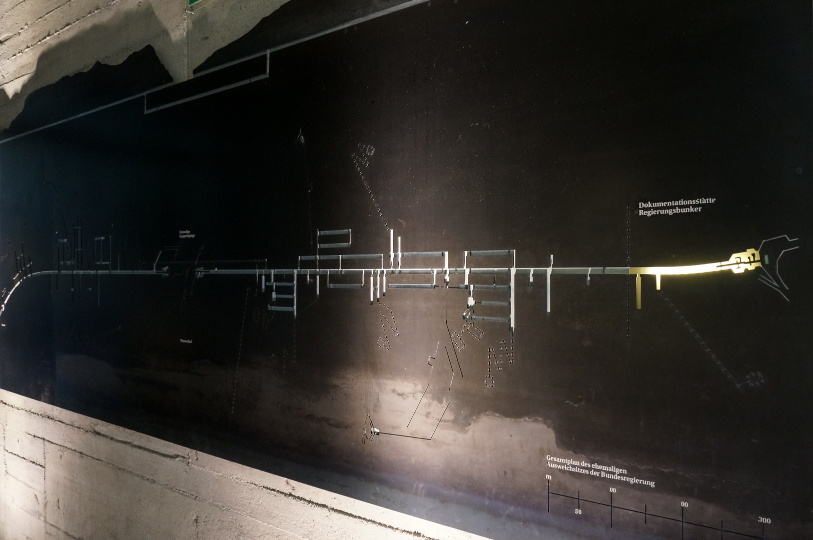 The long way - das Tunnelsystem des Bunkers