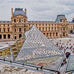 The Louvre Palace & the Louvre Pyramid