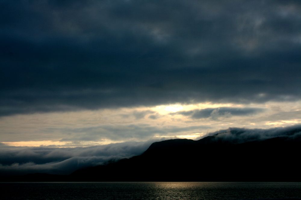 The love between Sun an the clouds in Norway...