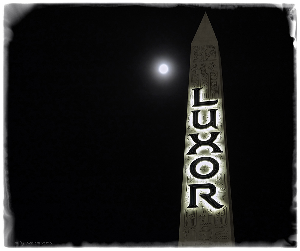 The Luxor stand