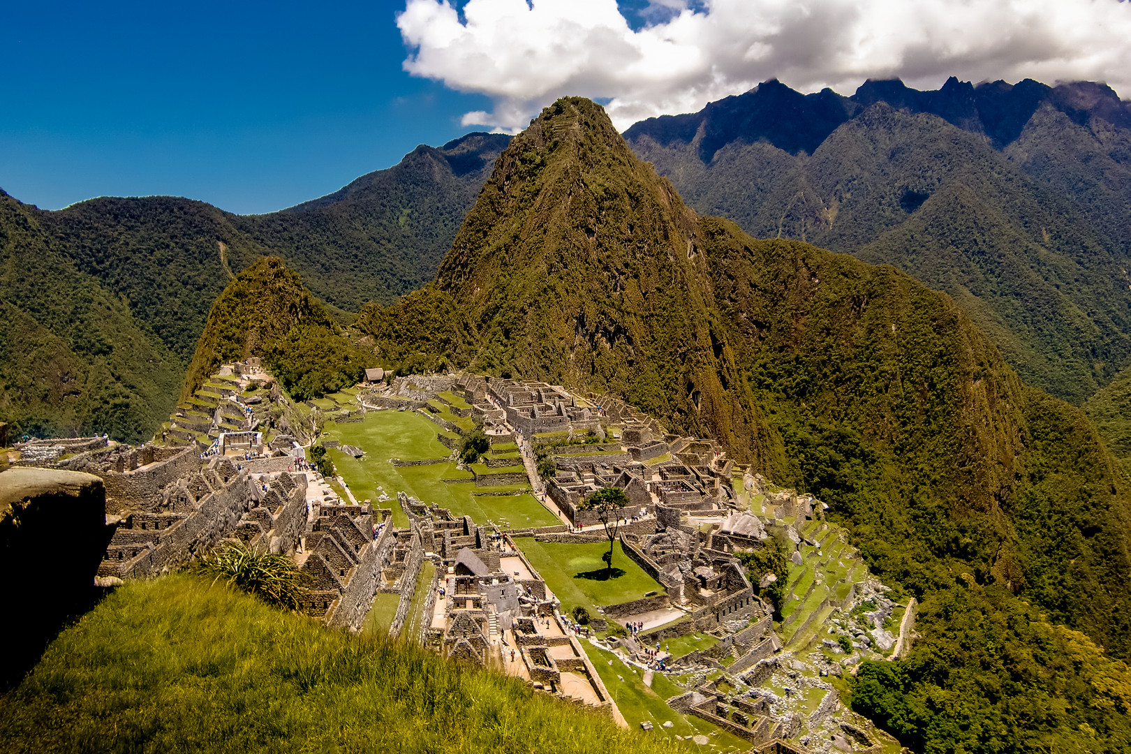 The lying face of Machu Picchu