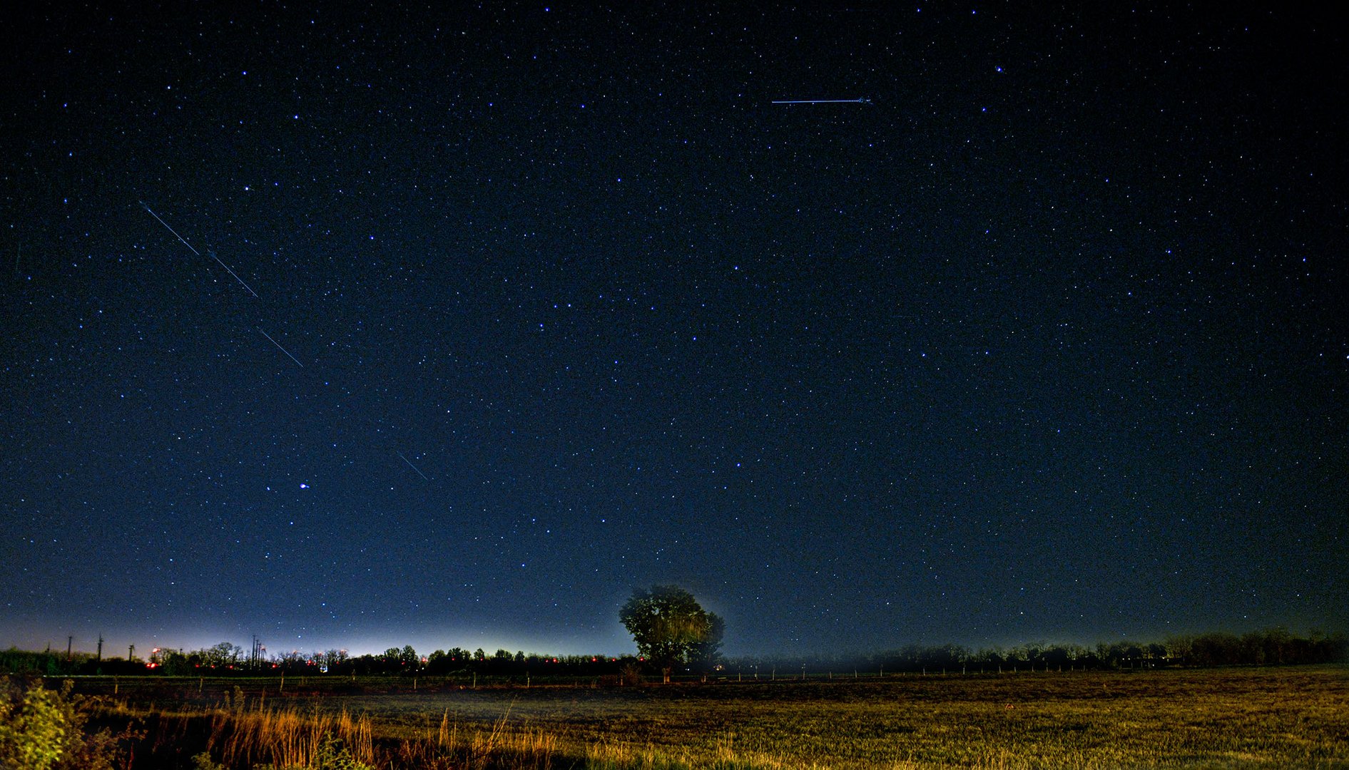 The Lyrid meteor shower of 21.04.2020