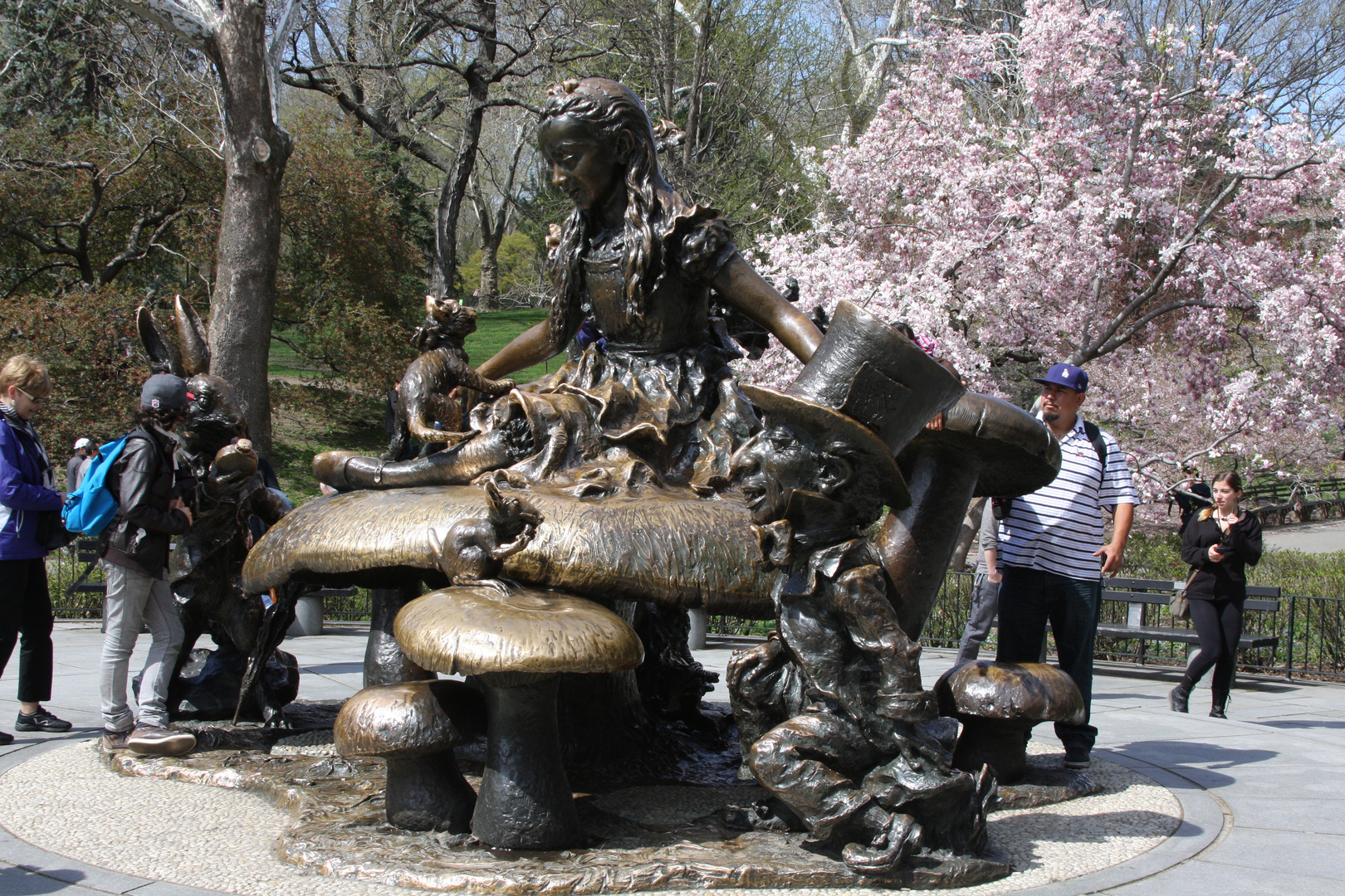 The Mad Hatter's Tea party in Central Park New York New York