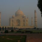 The Magic Taj Mahal on sunrise