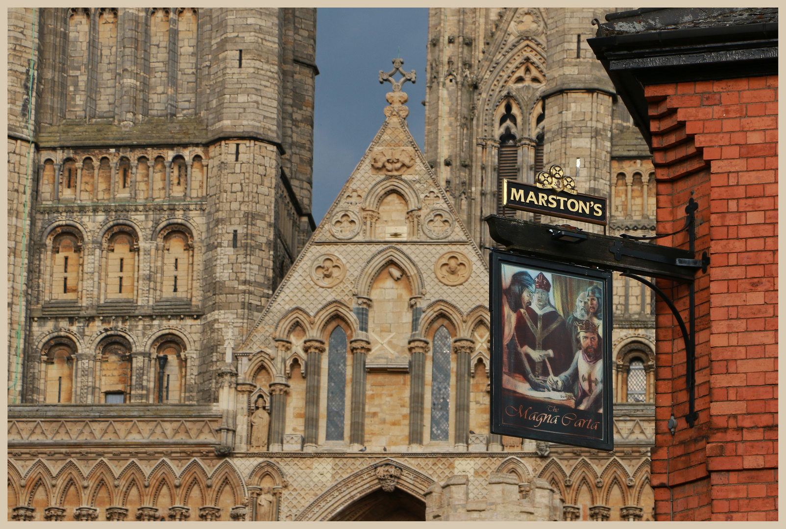 the magna carta pub in Lincoln