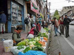 "The Mall" in Leh