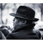 the man and his hat - timeless elegance