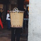 The Man and the basket