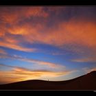 The man who walks alone in the desert