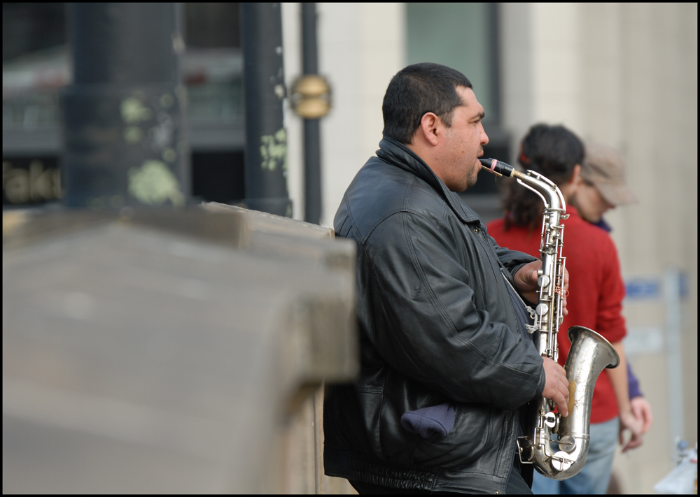 The Man with the Sax