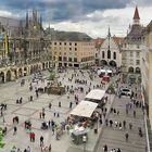 The Marienplatz in Munich