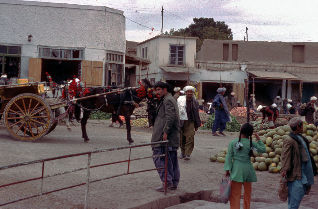 The market in Herat