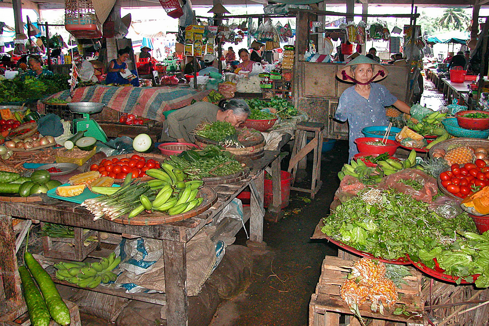 The market in Hoi An