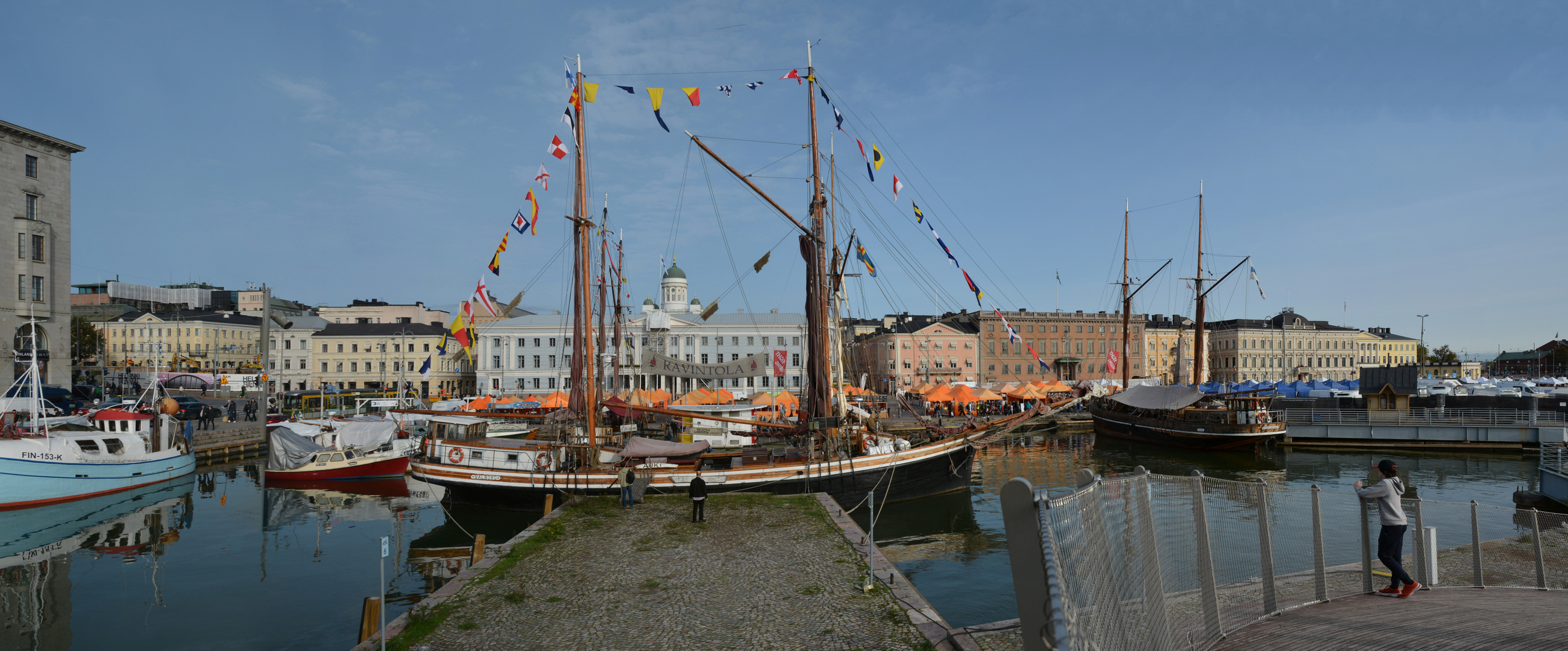 The market square during the Baltic herring fair