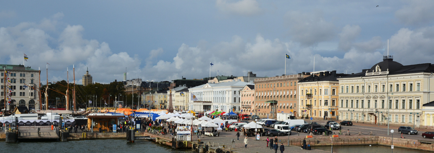 The market square of Helsinki