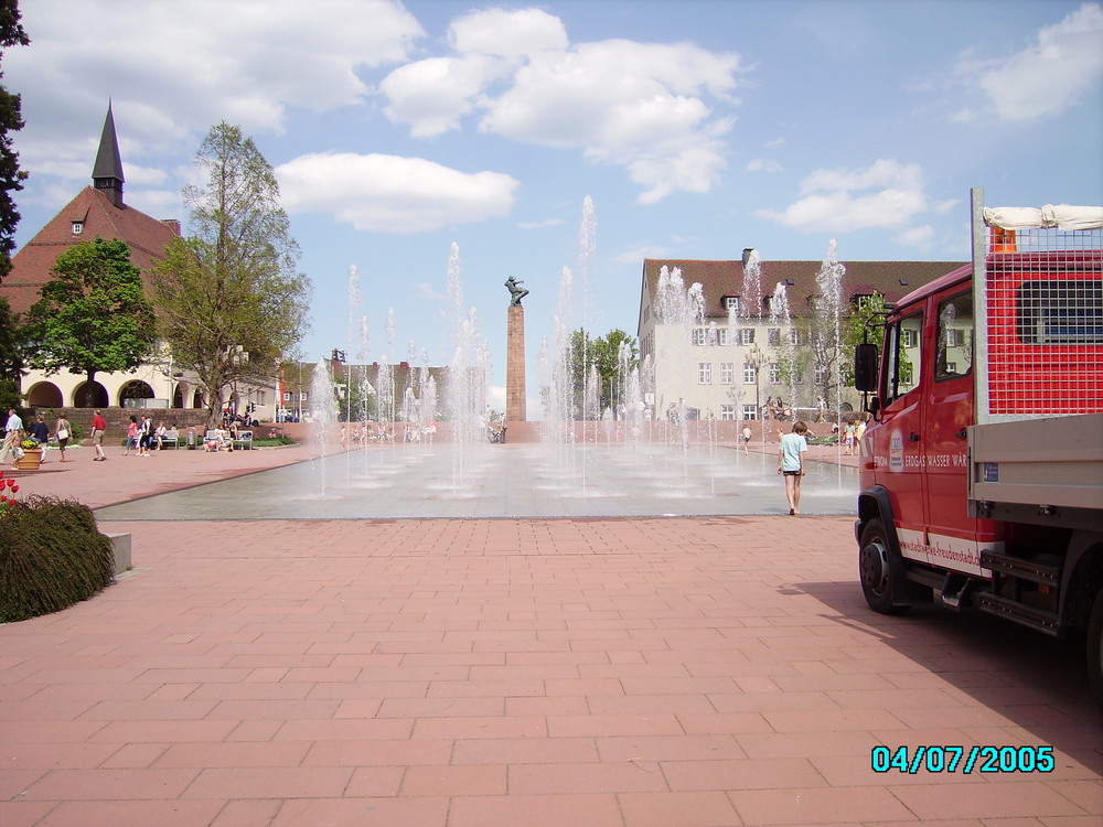 The Marktplatz in Freudenstadt