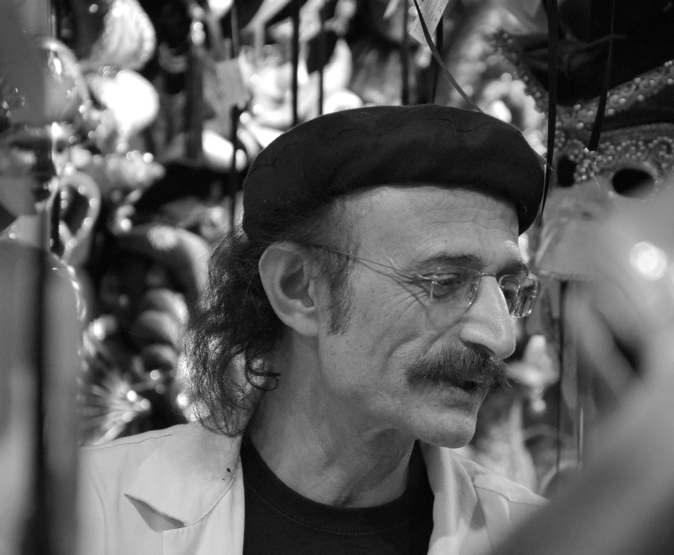 The mask seller. Venice