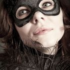 The masked woman