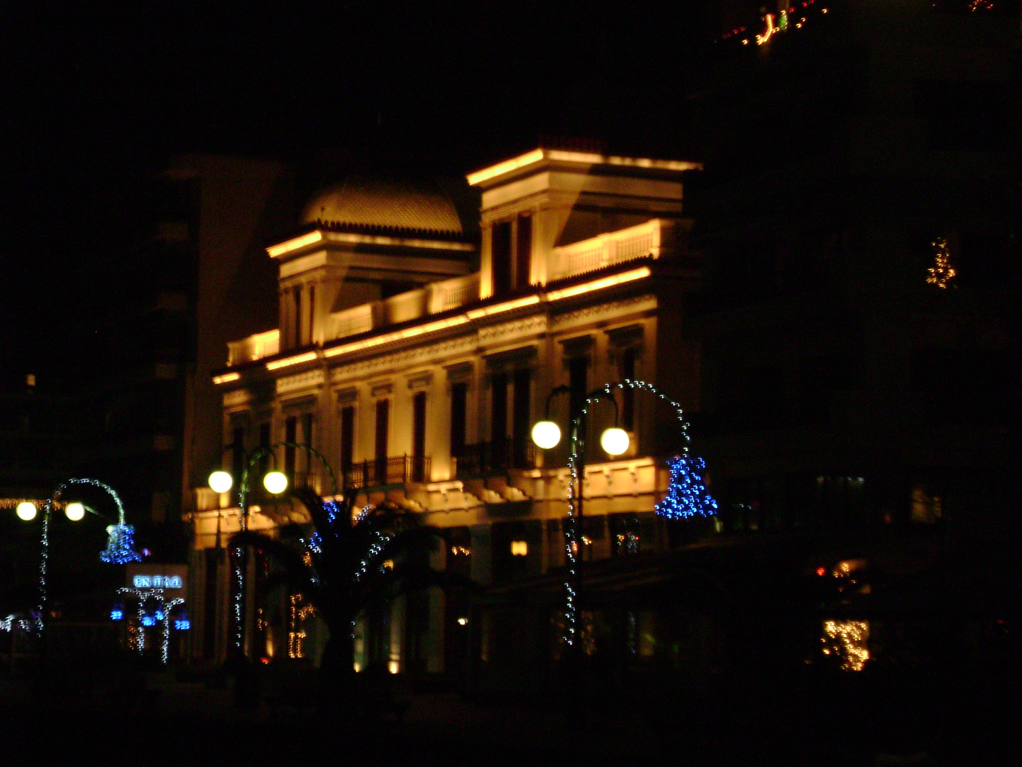 The Mayor's Office decorated for Christmas