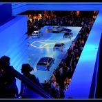 The Mercedes-Benz-Show in Blue
