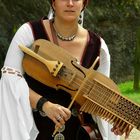 The Middle Ages (102) : Nyckelharpa player
