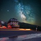 The #Milkyway meets the Belvedere Furka