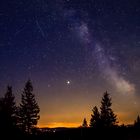 The Milkyway over the Black Forrest