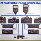 The Minolta SLRs, winning combinations.