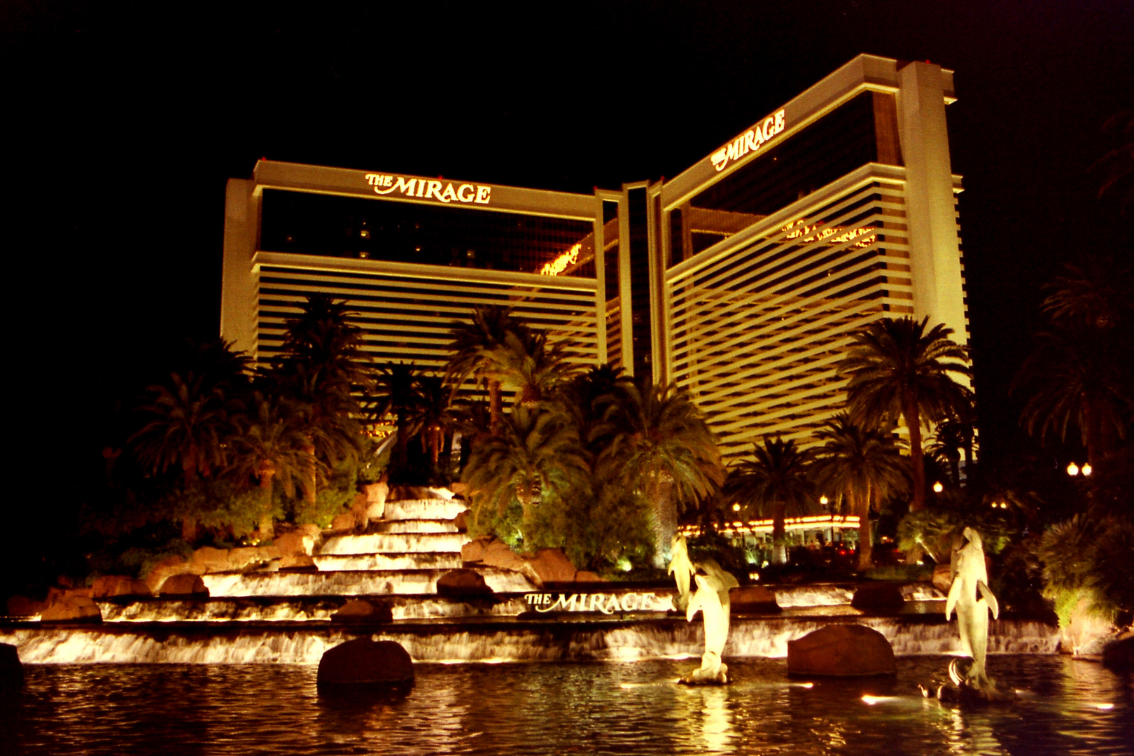 The Mirage bei Nacht