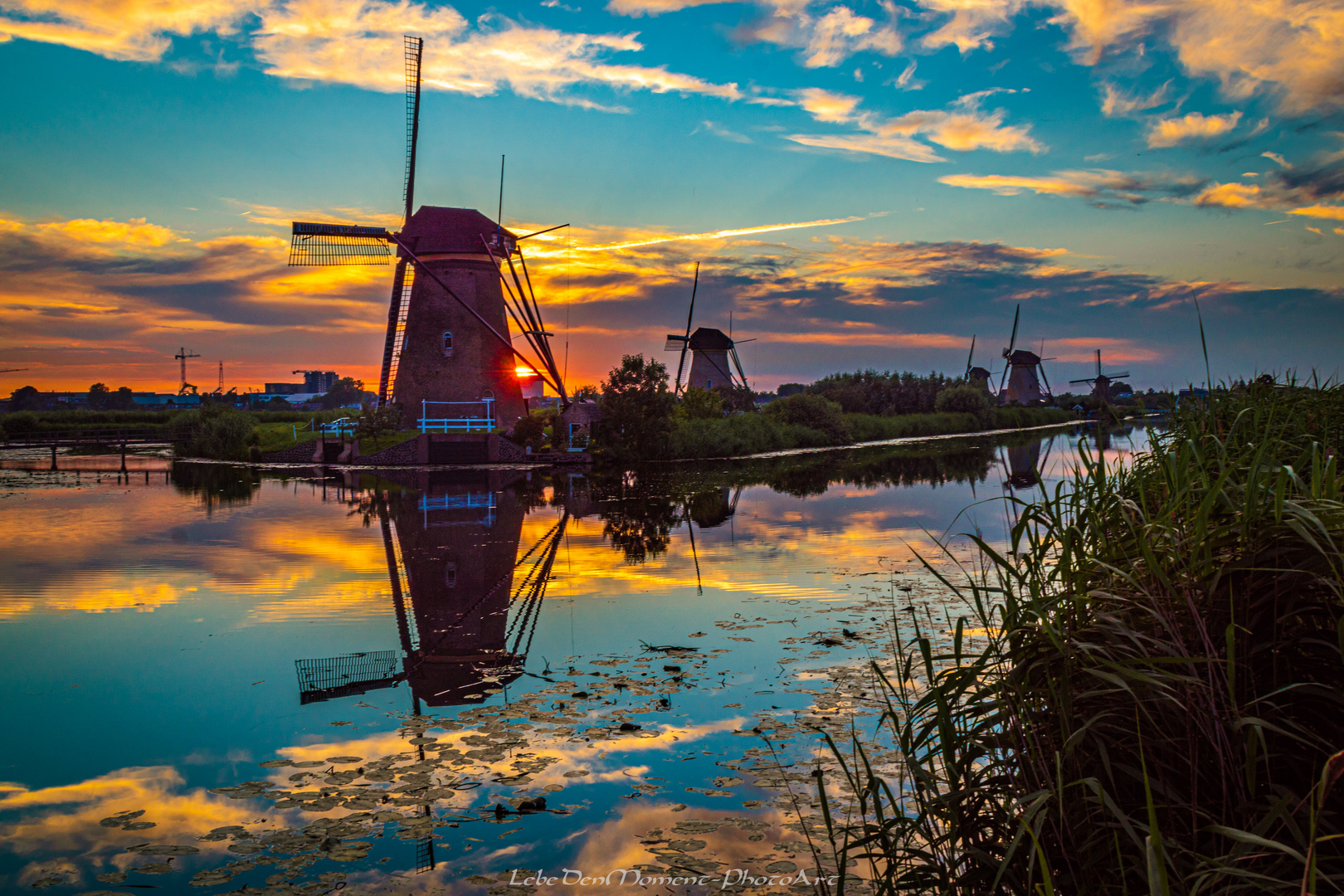 The Molen and the Sunset