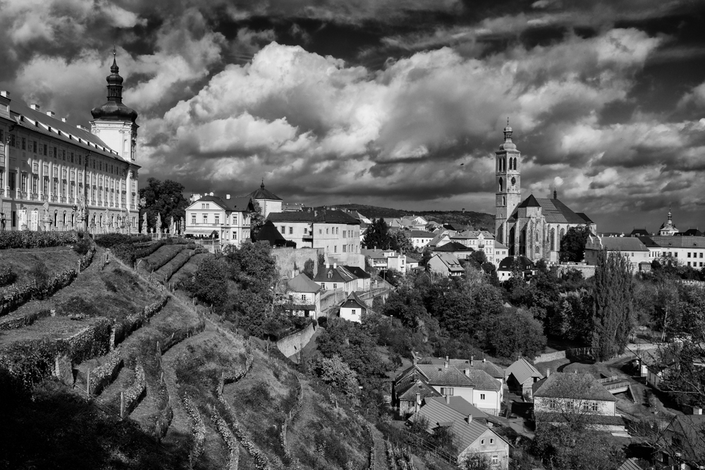 The Monastery at Kutna Hora, Czechoslovakia