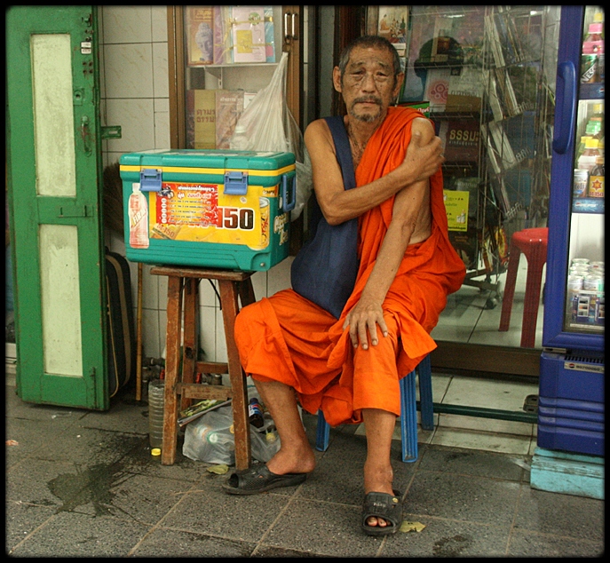 The monk from Wat Pa Muad, Nakhon Ratchasima Province