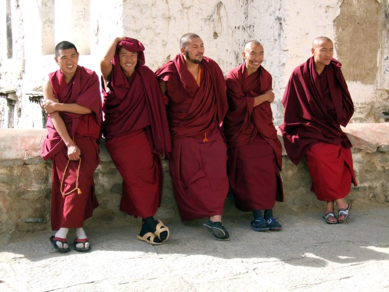 the monks