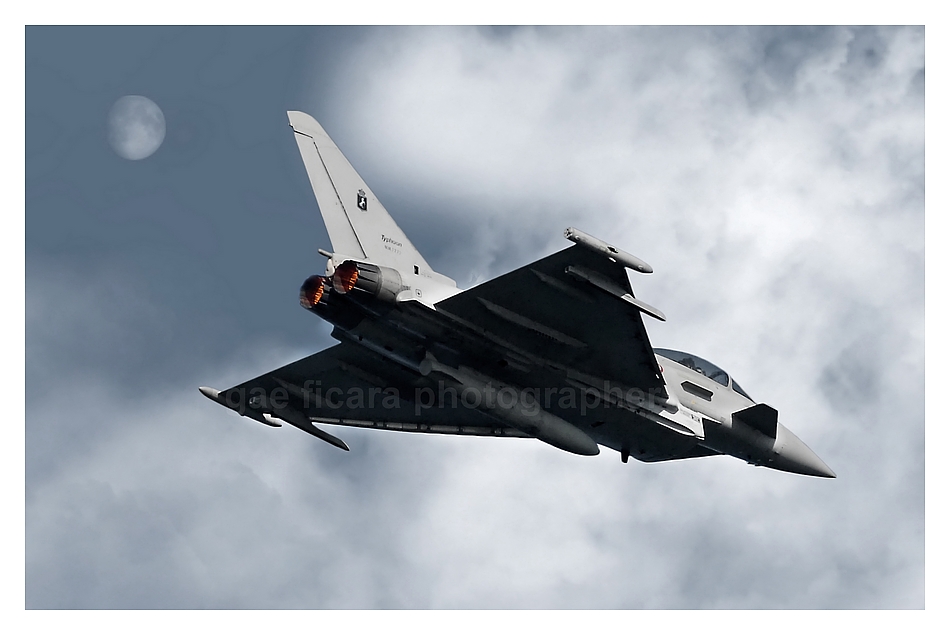 The moon and Eurofighter...