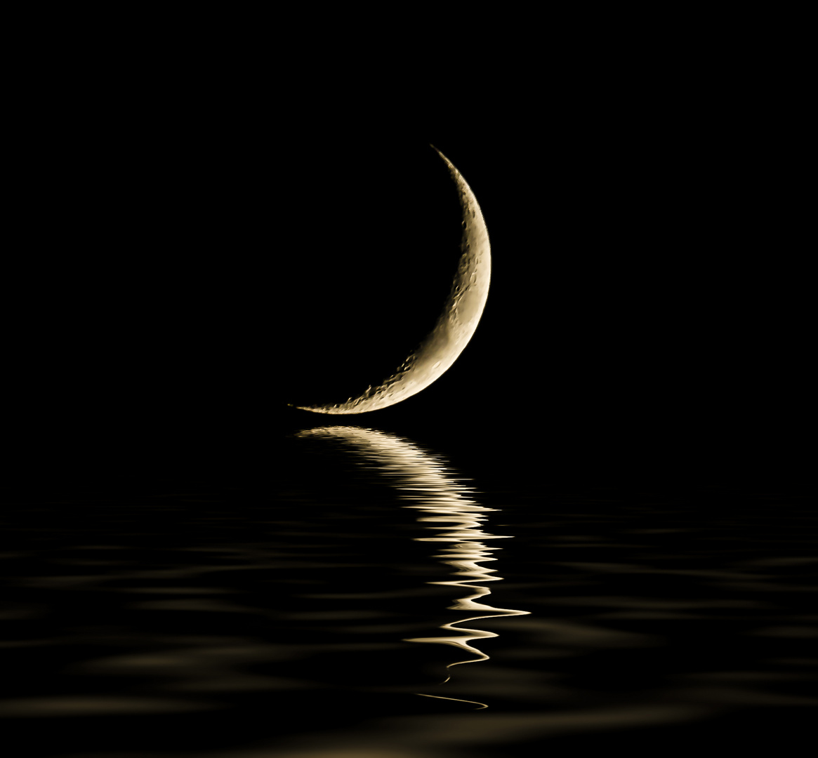 the moon and water !