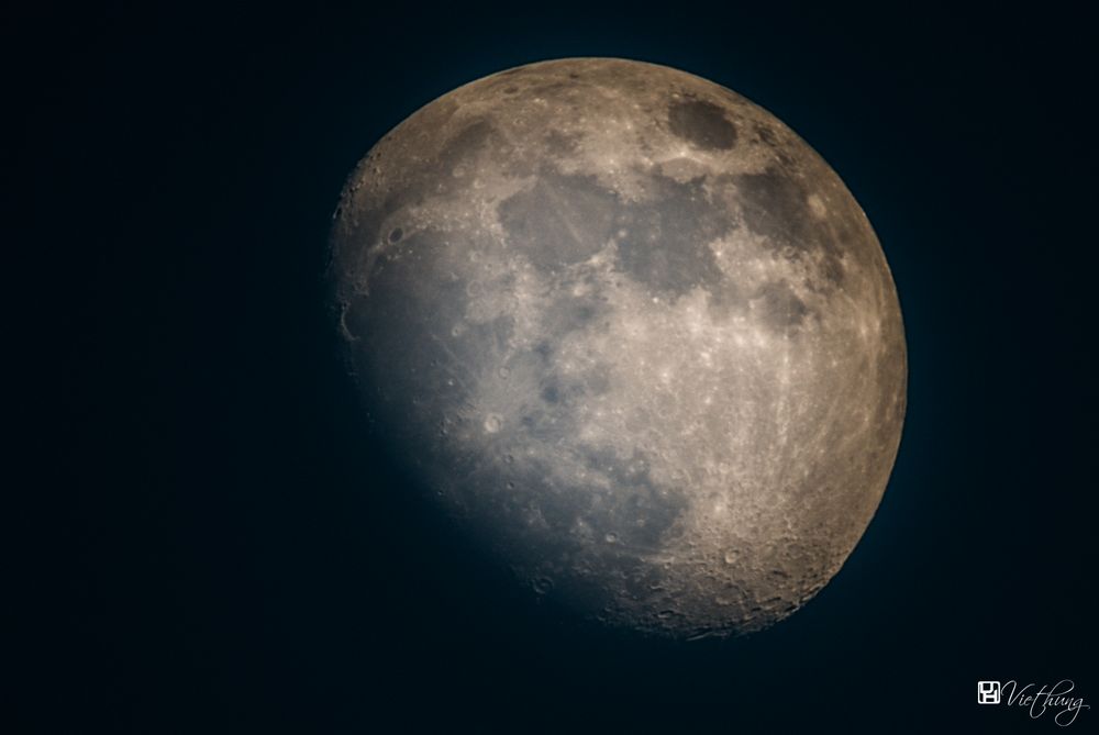 The moon (Feb 26, 2018)