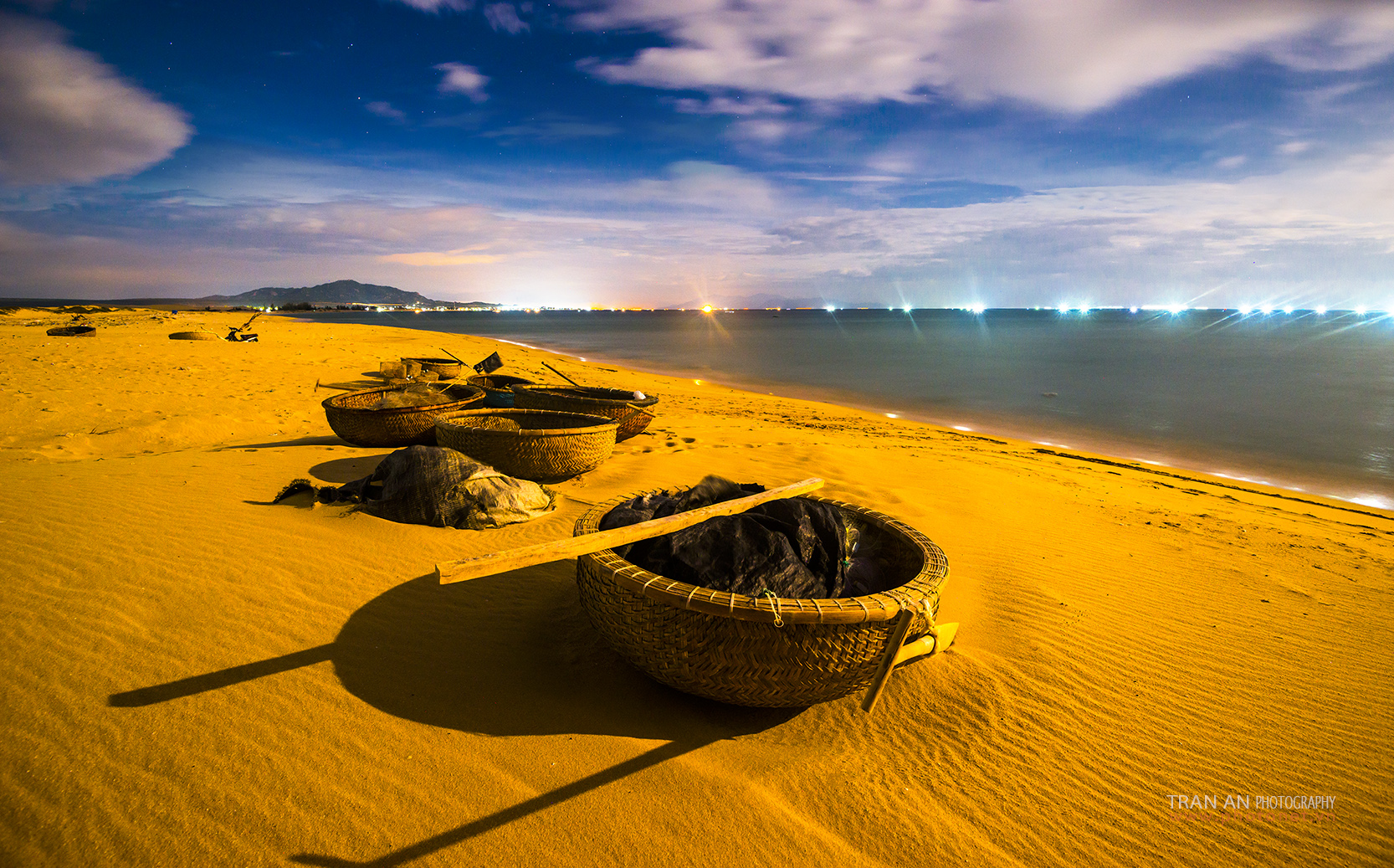 The Moon Light on the Seashore.