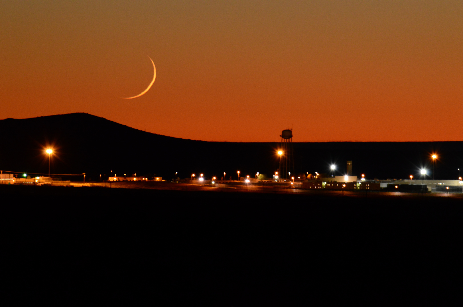 The Moon Over the Desert.