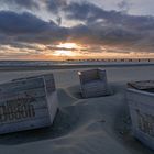 The morning on the beach