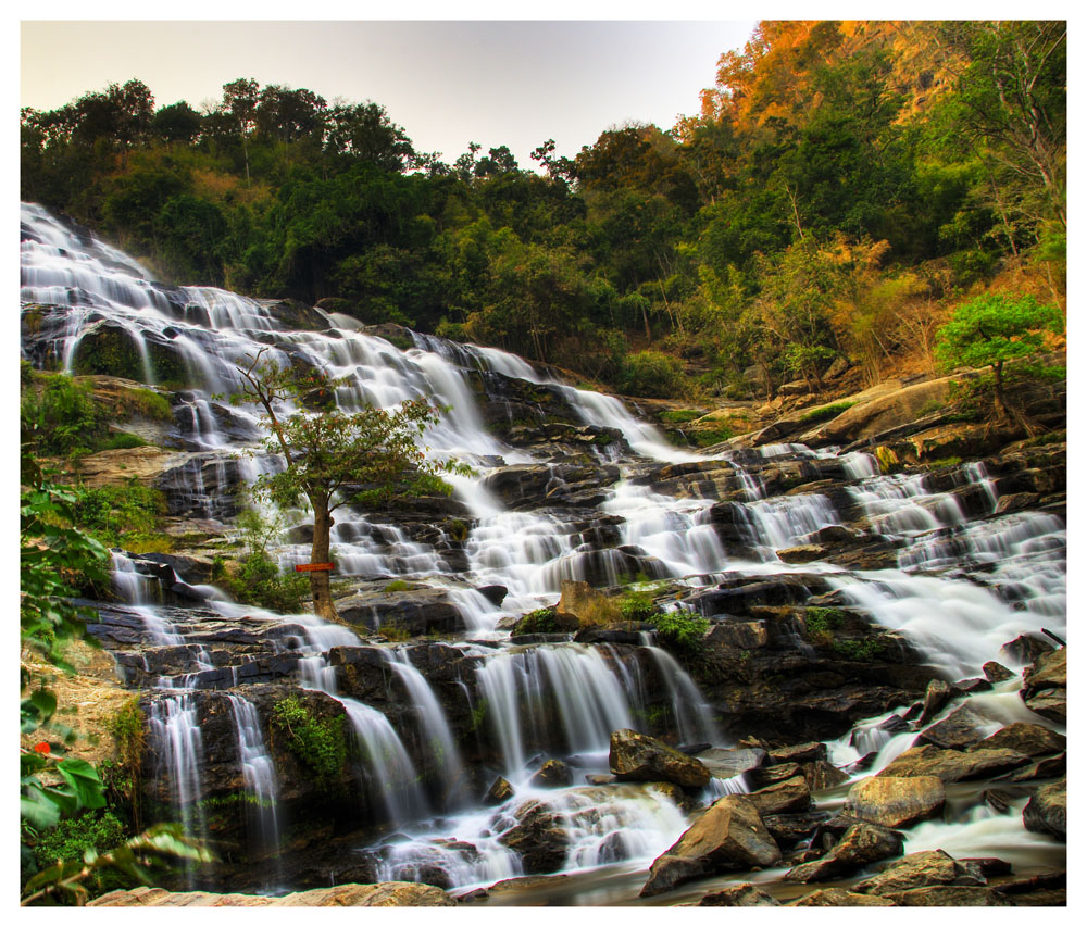 The most beautiful waterfall around Chiang Mai - Northern Thailand