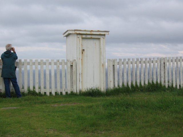 The most easterly pit privy of North America