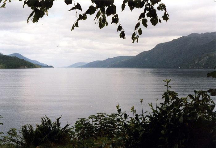 The most southerly point of Loch Ness