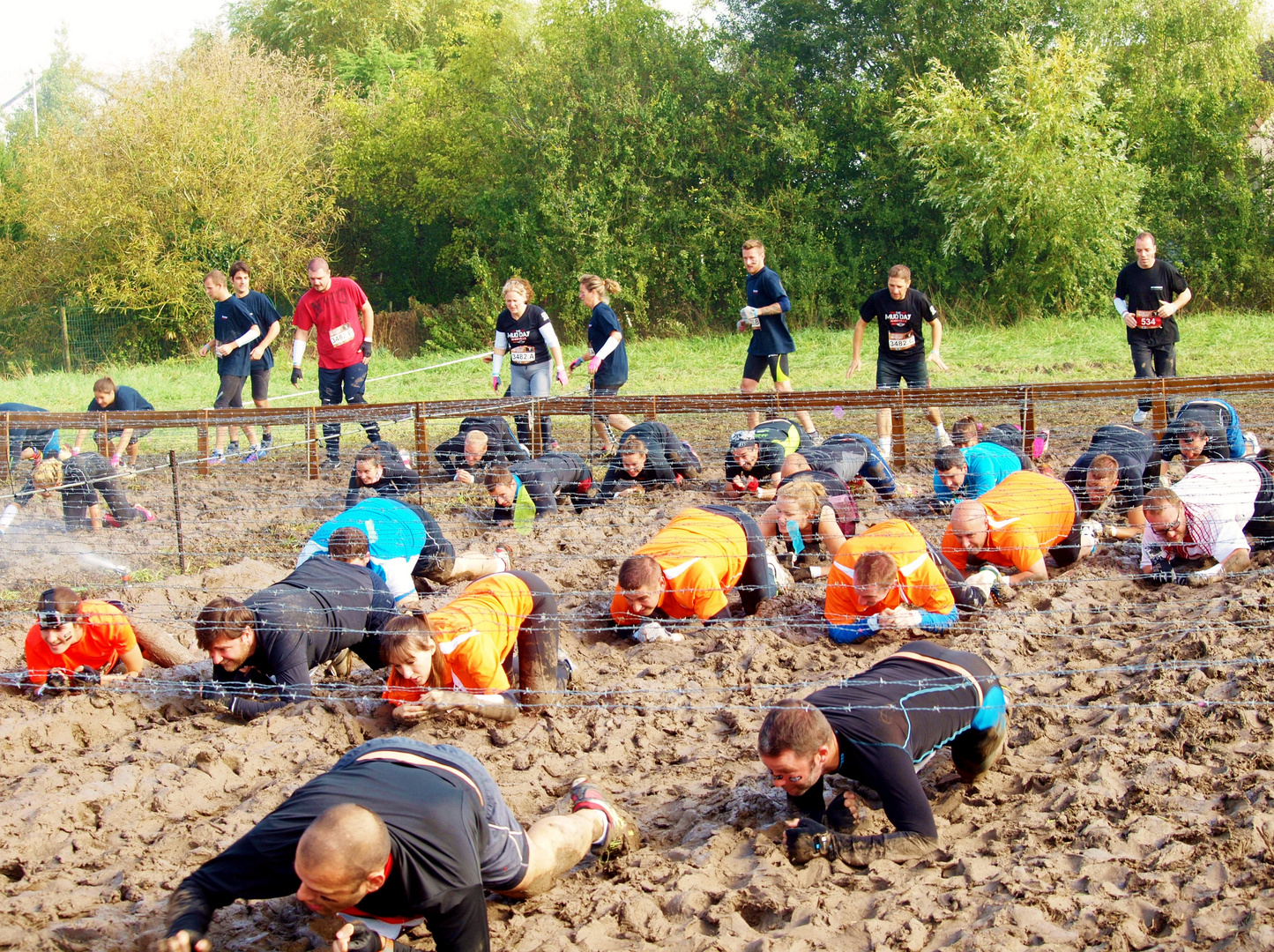 The MUD DAY (le jour de boue) Cabourg le 19/09/2015