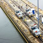 The Mules at the Panama Canal Locks