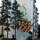 The mural 2 on Länsimäki, Vantaa