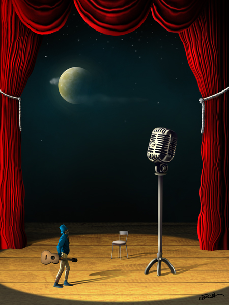 "The Musician and the Microphone"