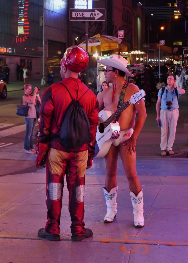 " The Naked Cowboy "