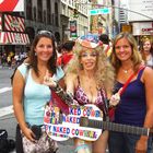 The naked cowgirl in NYC