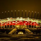 The natonal Stadium in Warsaw