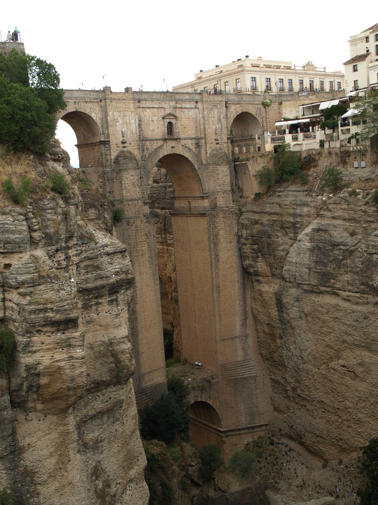 The New bridge at Ronda, Spain.